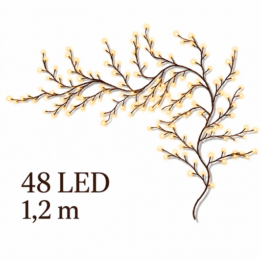 Rama decorativa LED para pared